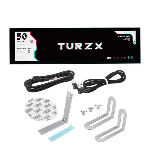 TURZX Smart Screen 8.8inch 1920*480 IPS USB Type C