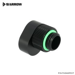 Barrow G1/4" 360° Rotary 6mm Offset Adapter Fitting POM